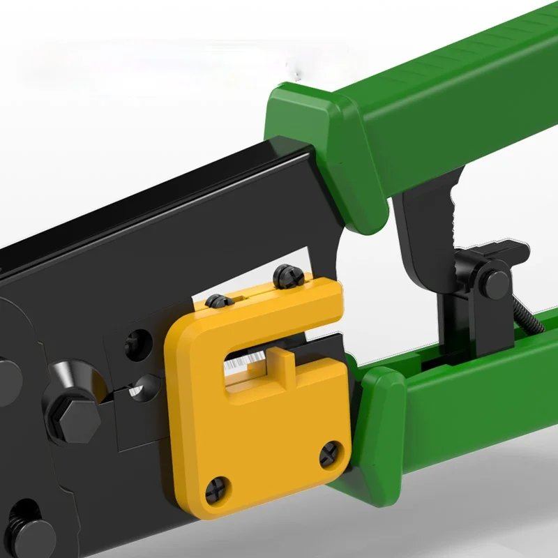 

TT Genuine Professional-Grade Perforated Modular Plug Wire Crimper through-Hole Network Cable Pliers Multi-Functional Network