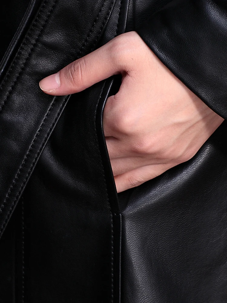 Рисунок 3 - Кожаная куртка зимняя куртка для