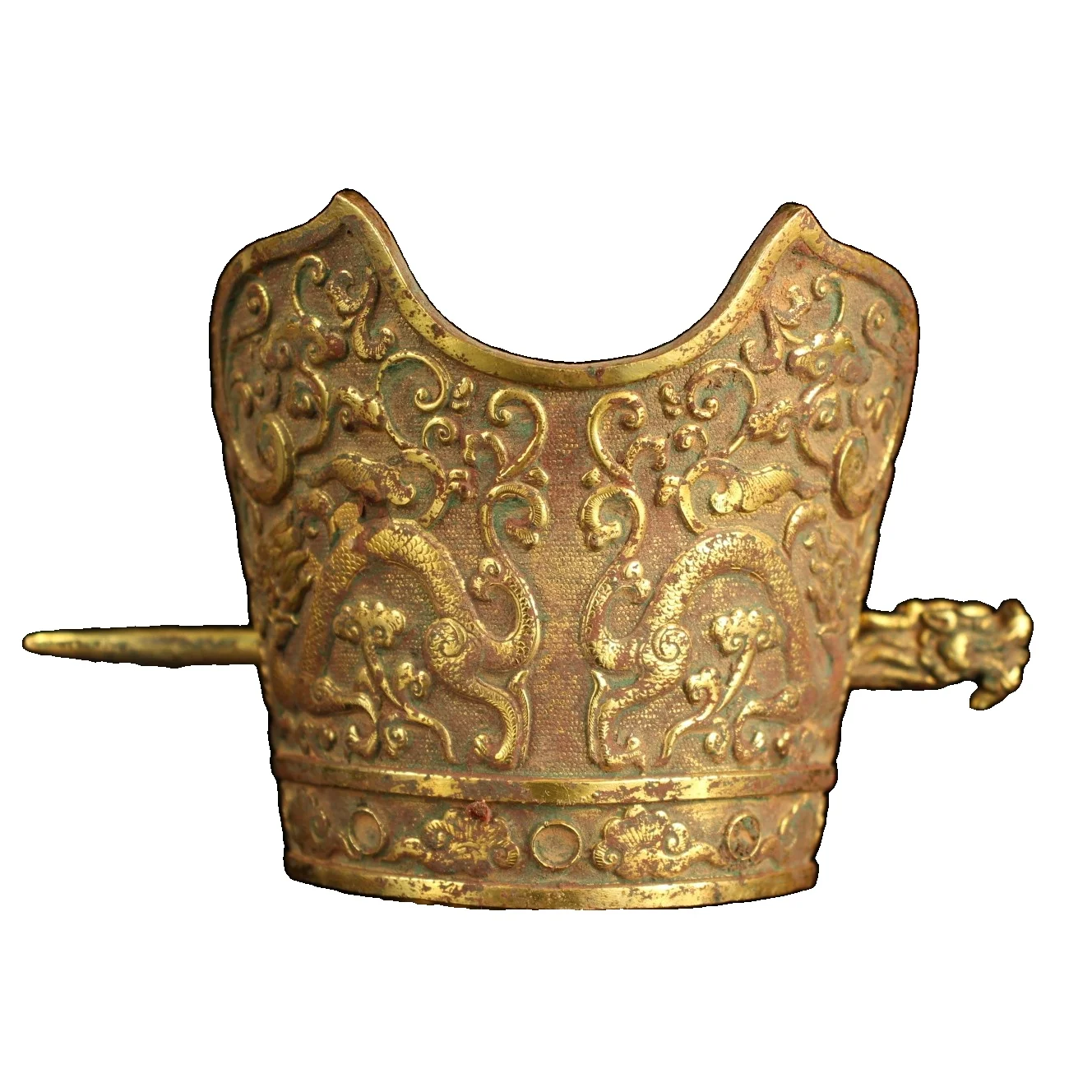 

Laojunlu старая коллекция заколок для волос из позолоченной бронзы и официальных шляп, имитация античной бронзы, коллекция шедевров