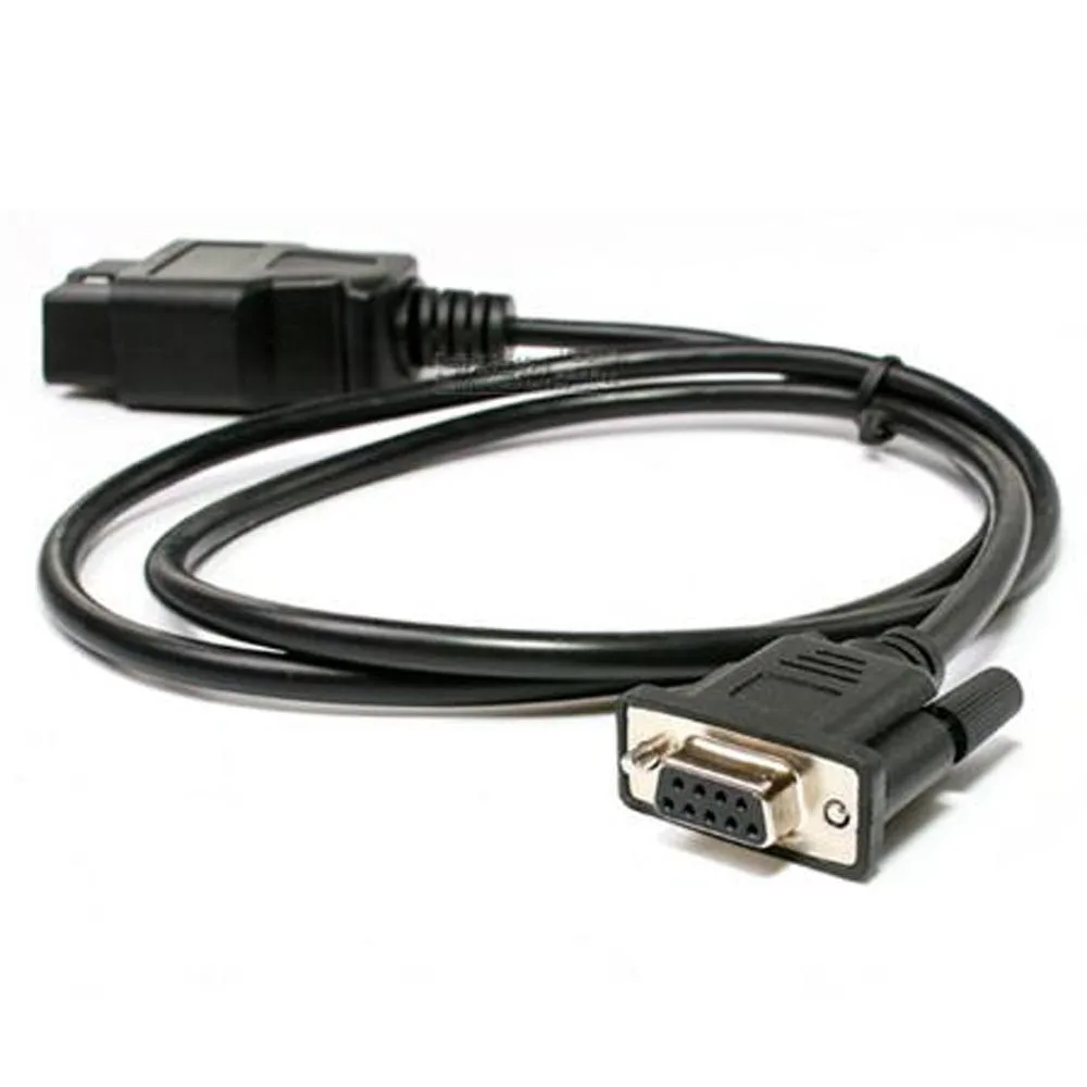 OBD2 16pin розетка для подключения к дБ 9Pin RS232 серийный Авто сканер разъем 16 Pin типа