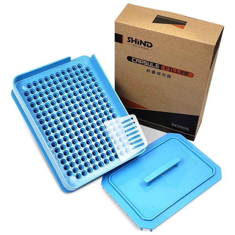 COMOPEZ 0 #200 ручная машина для розлива лекарственного порошка пищевой инструмент ABS