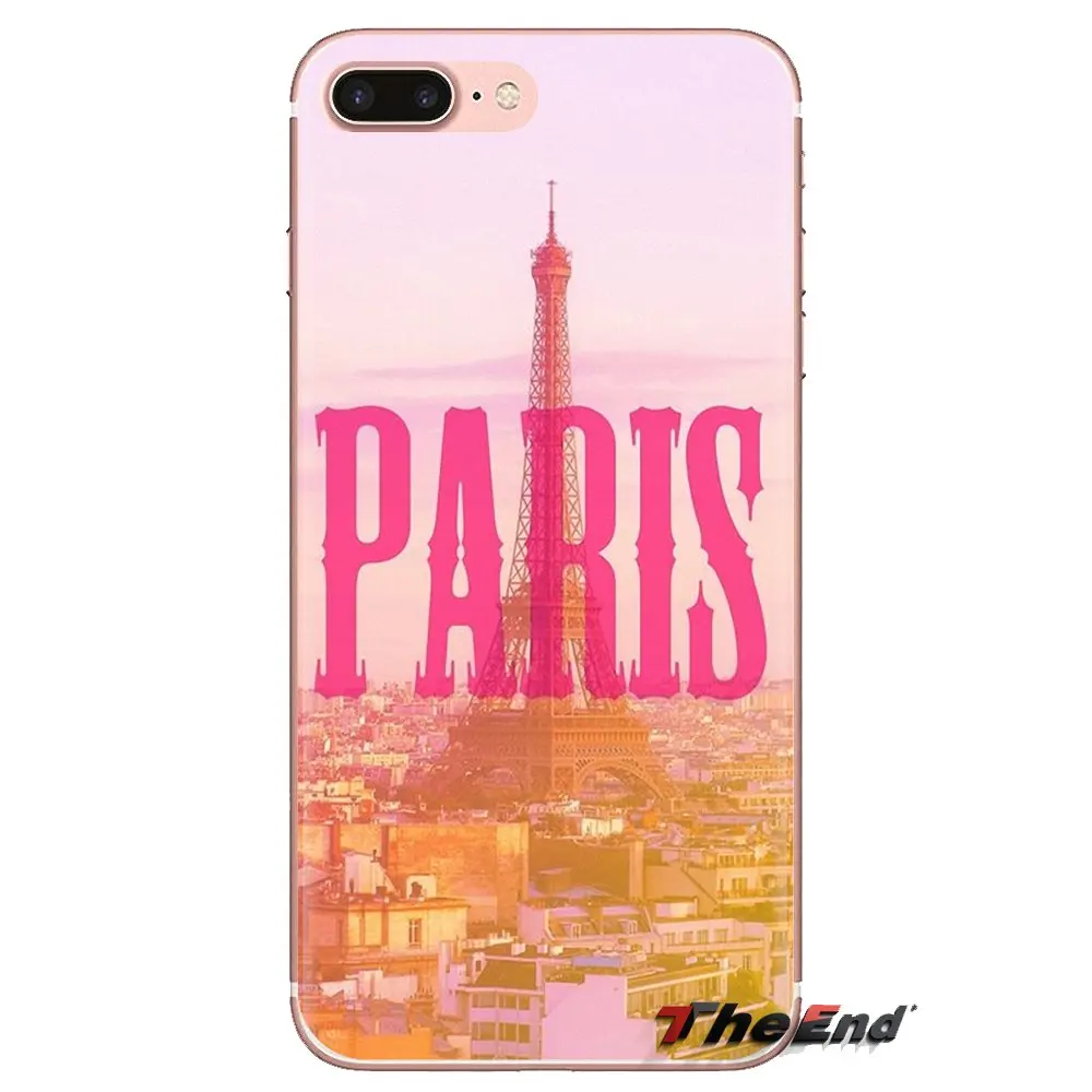 Прозрачный чехол из ТПУ для Xiao mi 6 A1 Max x 2 5X 6X Red Note 5 5A 4X 4A A4 4 3 Plus Pro love eiffel tower