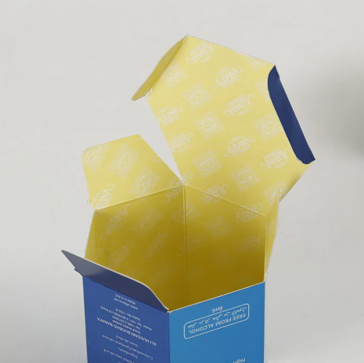 Низкая цена плоская упаковка гофрированная крафт-бумага подарочная коробка