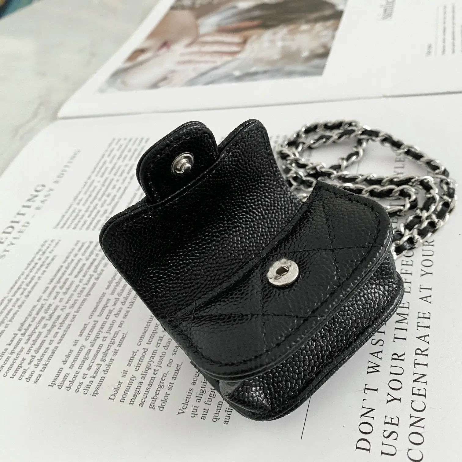 

Fashion bags ladies luxury bags 2021 Top Quality Genuine Leather Mini Flap Chain Shoulder Bag Messenger bag Crossbody bags Tote