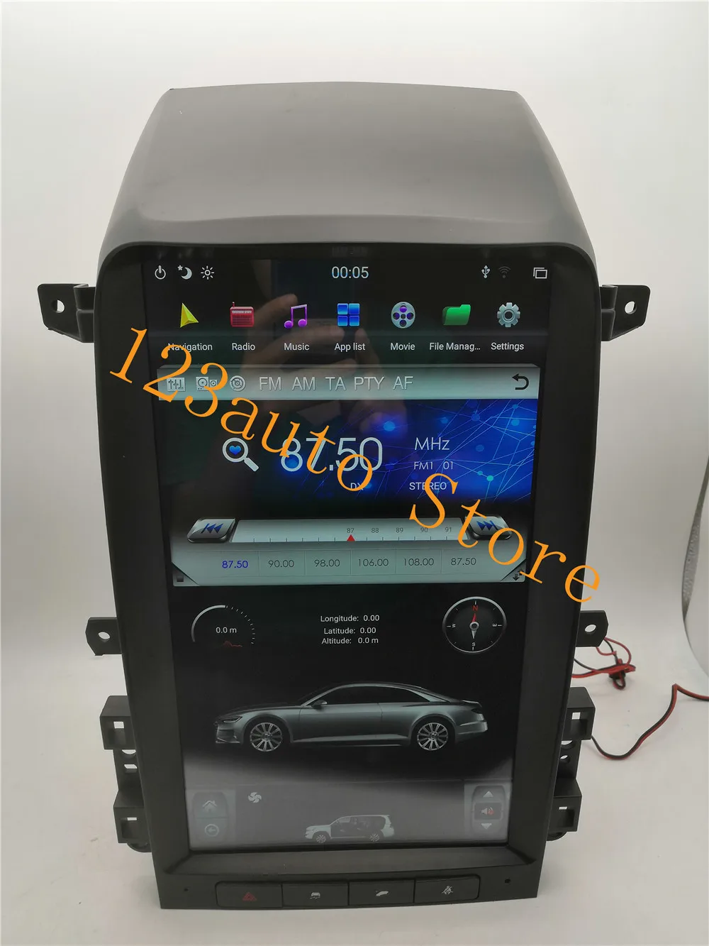 13,6 ''вертикальный экран Tesla стиль Android 8,1 автомобильный DVD gps плеер для Chevrolet Captiva 2008 2009 2010 2011 2012 PX6