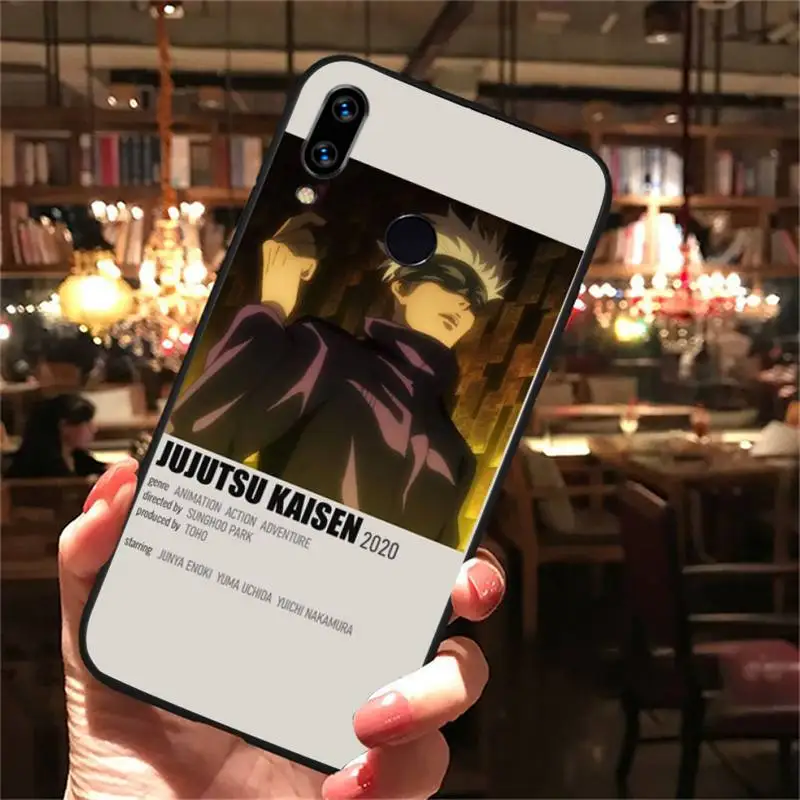 

Jujutsu Kaisen Satoru Gojo anime Phone Case For Xiaomi Redmi 7 9t a3 9se k20 mi8 max3 lite 9 note 8 9s 10 pro