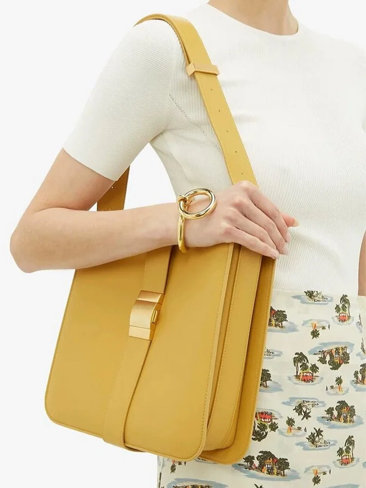 Портфели женские кожаные сумки через плечо дизайнерские брендовые в винтажном