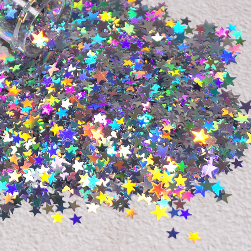 Star Glitter Nails Additives Sequins All For Slime Supplies Kit Crafts Art Slimes Decoration DIY Accessories Toys Kids | Игрушки и хобби