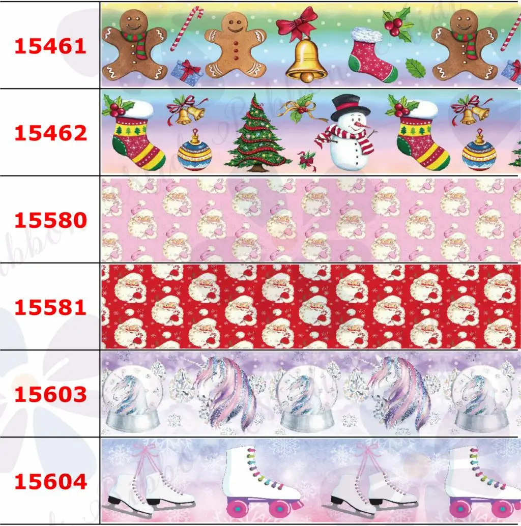 16 мм-75 мм Рождественская серия мультяшный лось пингвин собака печатная корсажная