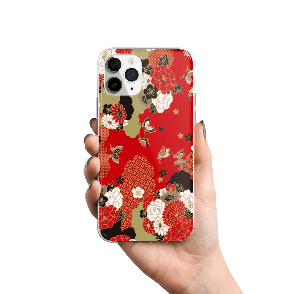 

Beautiful Sunflower and Chrysanthemum Pattern 6.1'' Phone Case for IPhone 11 Mobile Phone TPU Protection Case Back Cover Shell