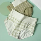 Трусы женские с завышенной талией, хлопок, цвет в ассортименте, M L XL XXL