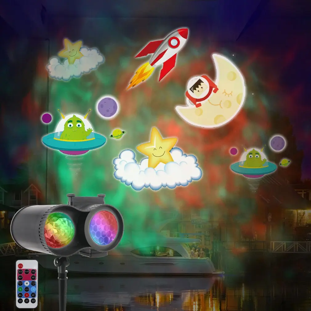 

Christmas Projector Lamp Watermark Lamp Waterproof LED Projector Lamp Christmas Halloween Party Light Drop Shipping Sale