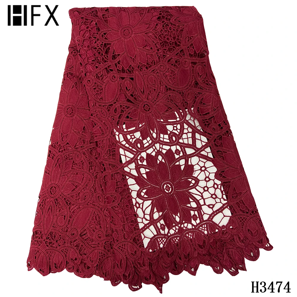 Нигерийская кружевная ткань 2020 Высококачественная африканская