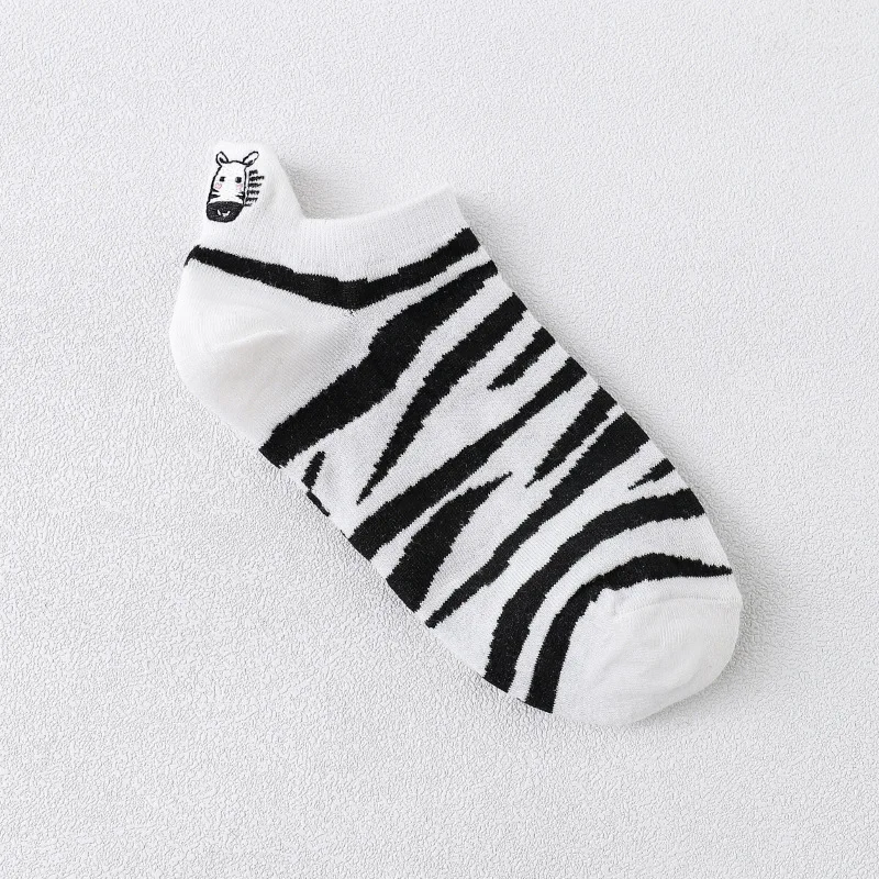 

Cartoon Women Socks Cow Cotton Sock Lovely Ladies Colorful Unisex Ankle Casual Soft Sox Girls Spring Summer Trendy Calcetines