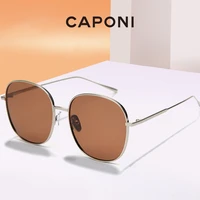 caponi brand designer sunglasses for women polarized metal vintage metal fashion sun glasses retro eyewear uv protect cp31323