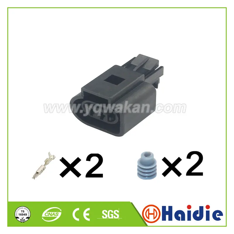 5 комплектов 2pin VW 1 мм Автомобильный Электрический разъем 6N0 973 702 скорости ABS
