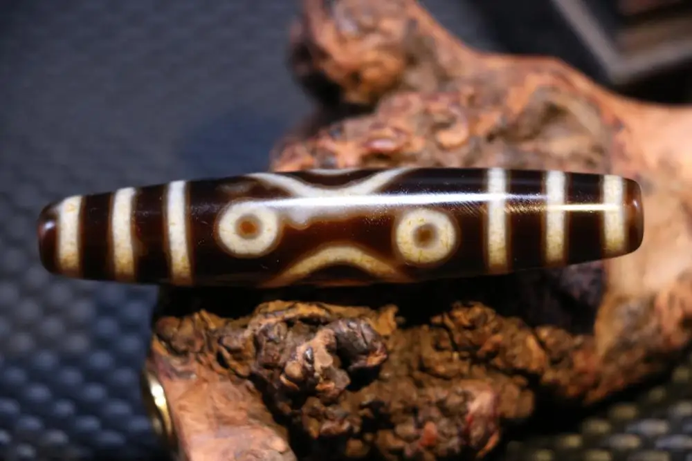 Талисман с большим сокровищем волшебная энергия тибетский старый агат тотем 6