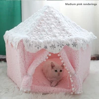 portable dog house outdoor dog bed kennels fences pet tent houses foldable indoor puppy cat cage dog crate cat teepee