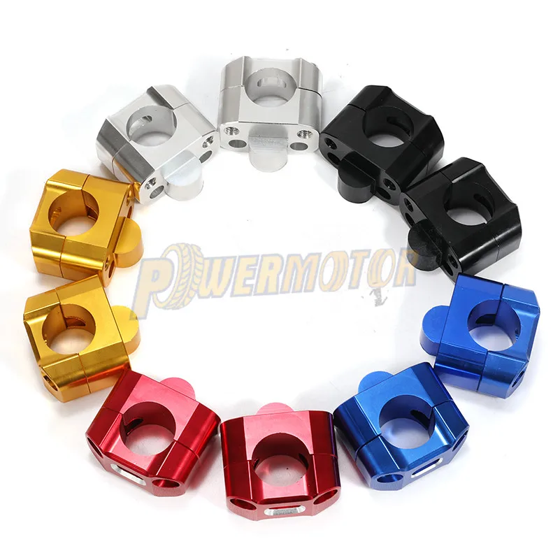 Мотоциклетные универсальные алюминиевые хомуты на Руль с ЧПУ 1/8 дюйма 28 мм