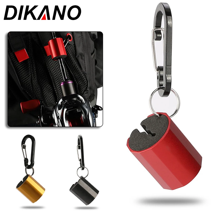 

Fishing Rod Holder Clip Aluminum Alloy Portable Waist Belt Fishing Supplies Practical Fishing Accessories