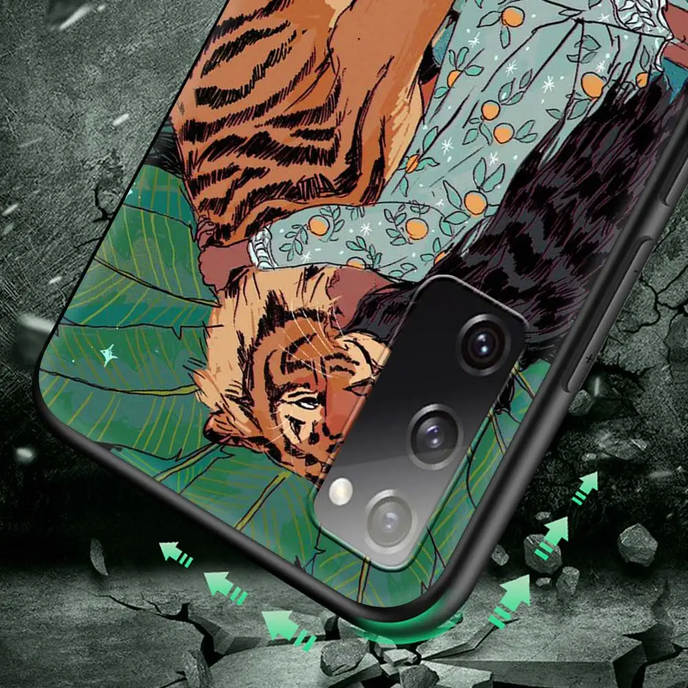 

Tiger Leopard Soft Case for Smsung Galaxy S21 S20 FE Ultra S10 S9 S8 Plus S7 Edge Silicone Phone Cover Fundas Shell Coque Cell