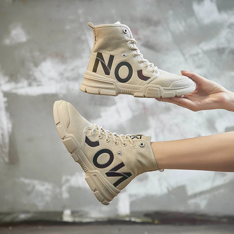 

Women Vulcanized Shoes High Quality Women Sneakers Slip On Flats Shoes Women Martin shoes Walking ladies casual shoes Breathabl