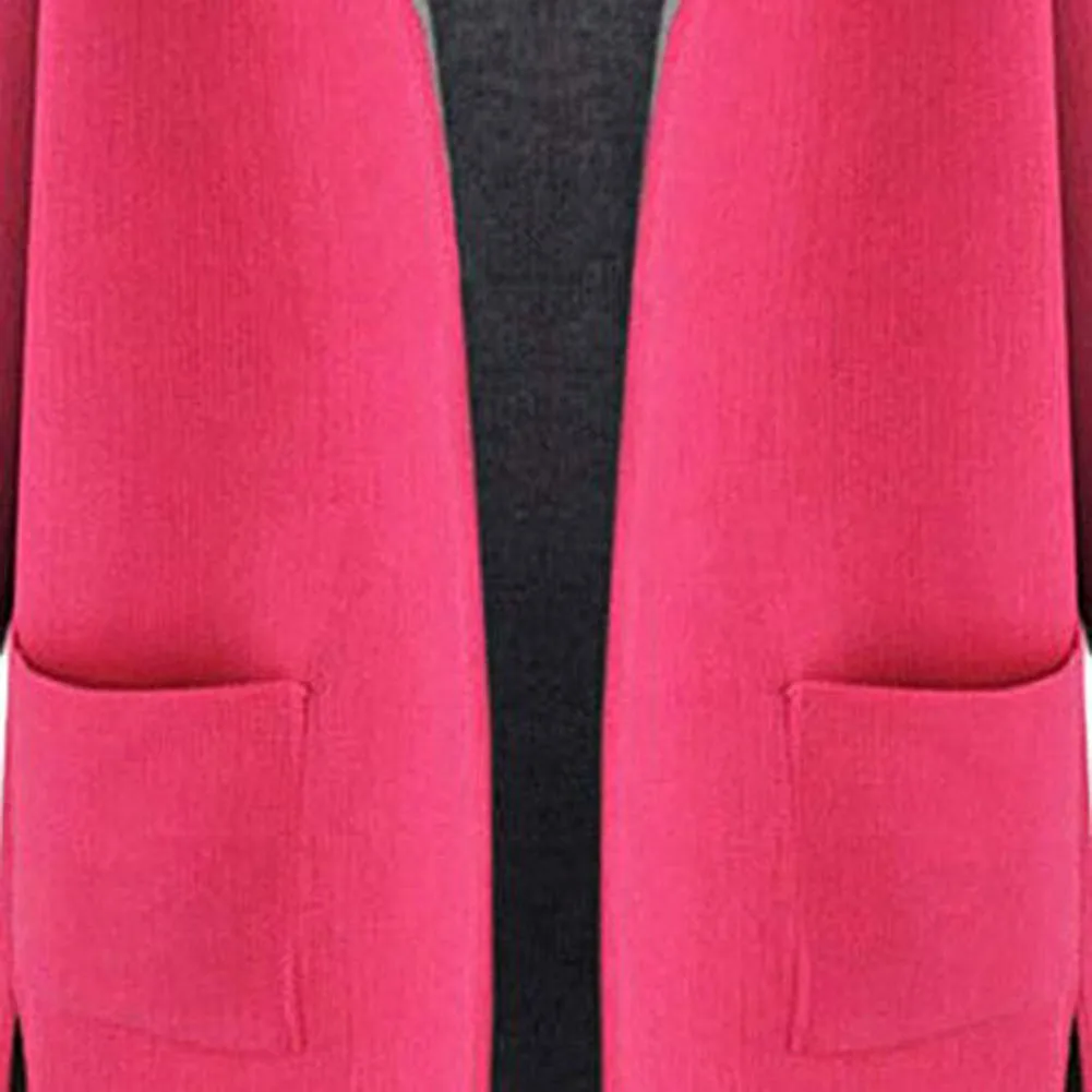 Зимнее пальто женский модный Тренч длинное свободная верхняя одежда Женское