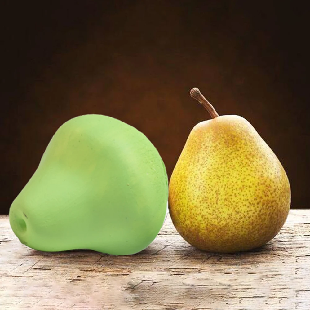 Модная 3D силиконовая форма ручной работы в форме груши гипсовая для ароматерапии