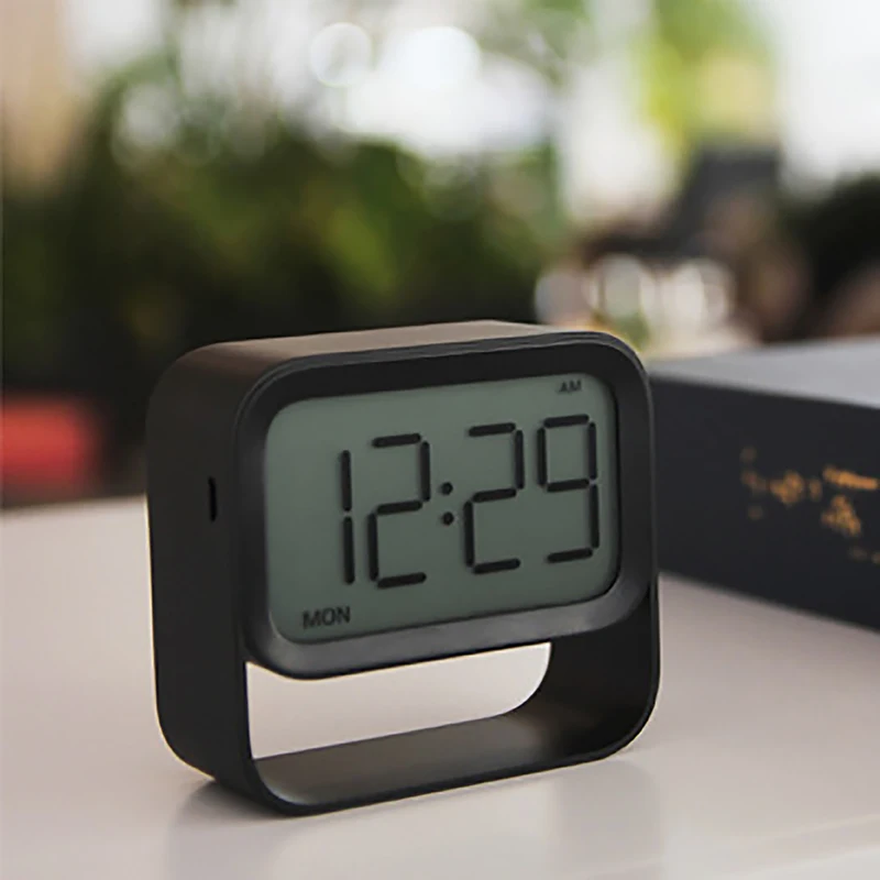 Цифровой будильник с большим экраном и петлей украшение для дома офиса