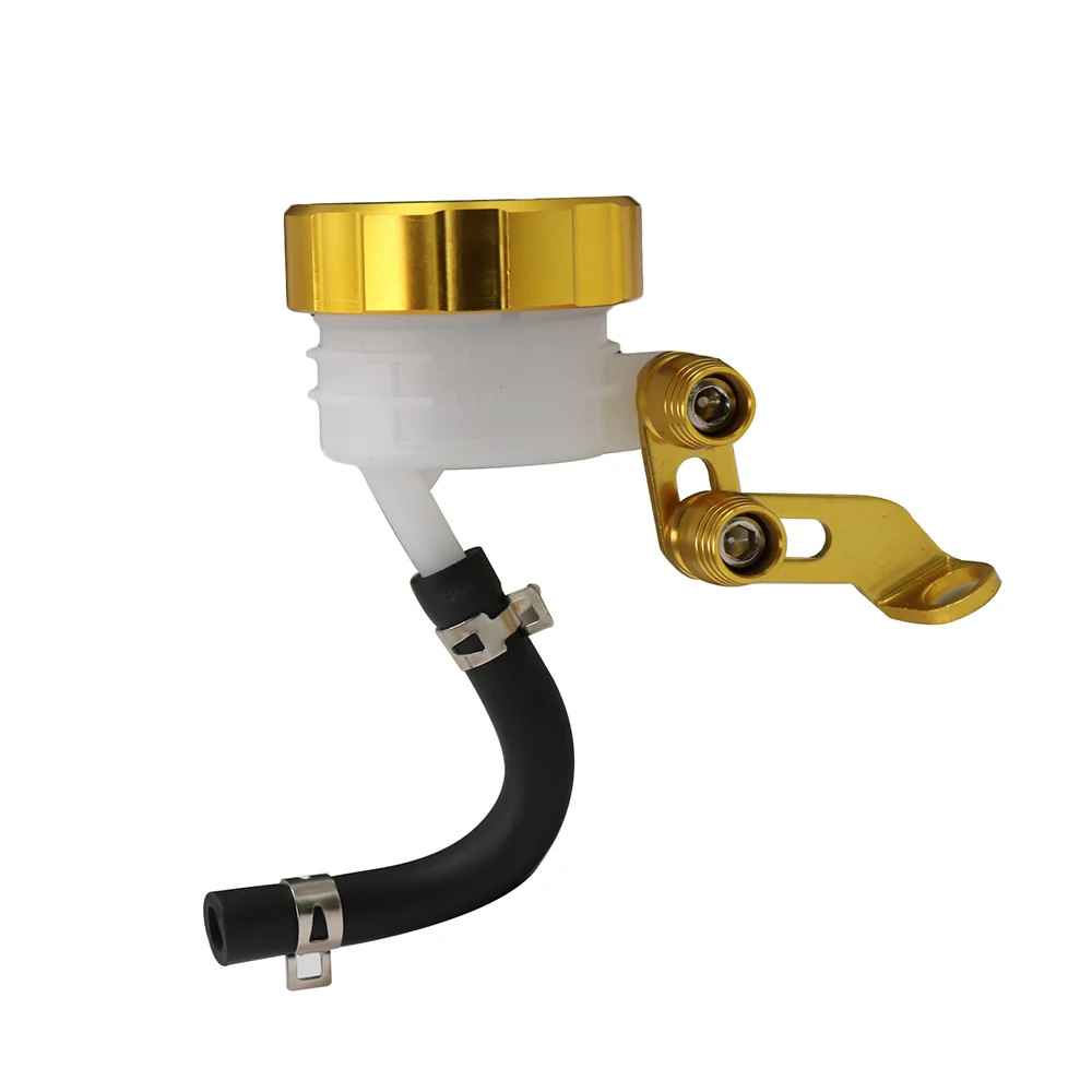 Золотой ZSDTRP CNC мотоциклетные бачок тормозной жидкости для переднего колеса сцепления масляный бак жидкости чашки для SUZUKI GSXR 600 750 GSXR1000 GSX R 650 750 1000 - Цвет: Золотой
