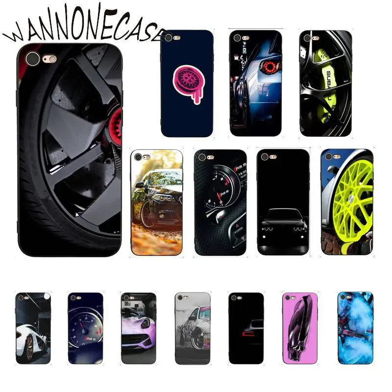WANNONECASE Новый брендовый автомобильный чехол для iPhone 8 7 6 6S Plus X XS MAX 5 5S SE XR 11 11pro