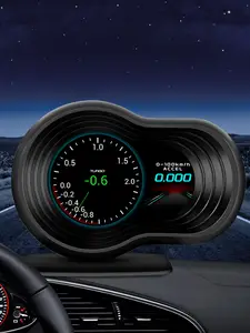 ใหม่ล่าสุด OBD Head Up Display Driving Computer OBD2 GPS Dural System Car HUD การนำทาง Google แผนที่ GPS Compass Speedometer Alarm F9