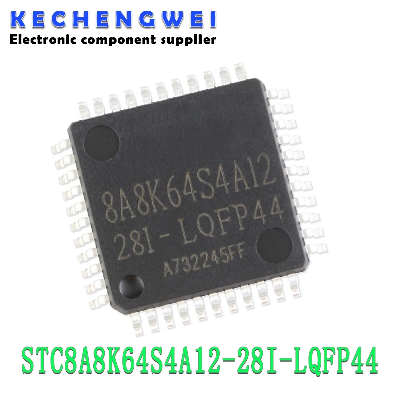 

STC8A8K64S4A12-28I-LQFP44 Single Chip Microcomputer Integrated Circuit Chip Original Genuine Patch 8A8K64S4A12 MCU IC