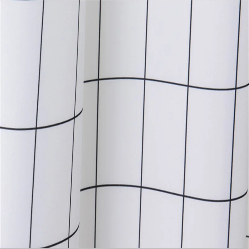 Высококачественная Водонепроницаемая занавеска для душа элегантная простая из