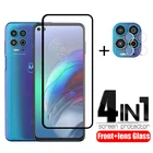 4 в 1 для мотоцикла Moto G100 стекло для Moto G100 закаленное стекло 9H Защита экрана для Moto Edge X30 S30 G200 G100 стекло для объектива