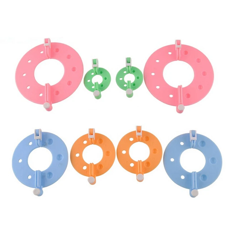 8 шт. 4 размера помпонами чайник Пластик набор помпонов Клевер и майка с ткацкая