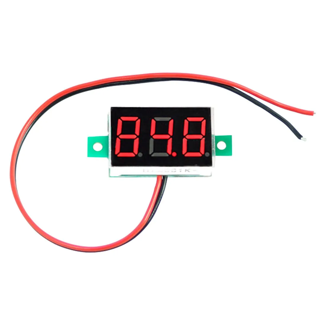 

DIY Red Blue Digital LED Mini Display Module DC2.5V-32V Voltmeter Voltage Tester Panel Meter Gauge For Motorcycle Car