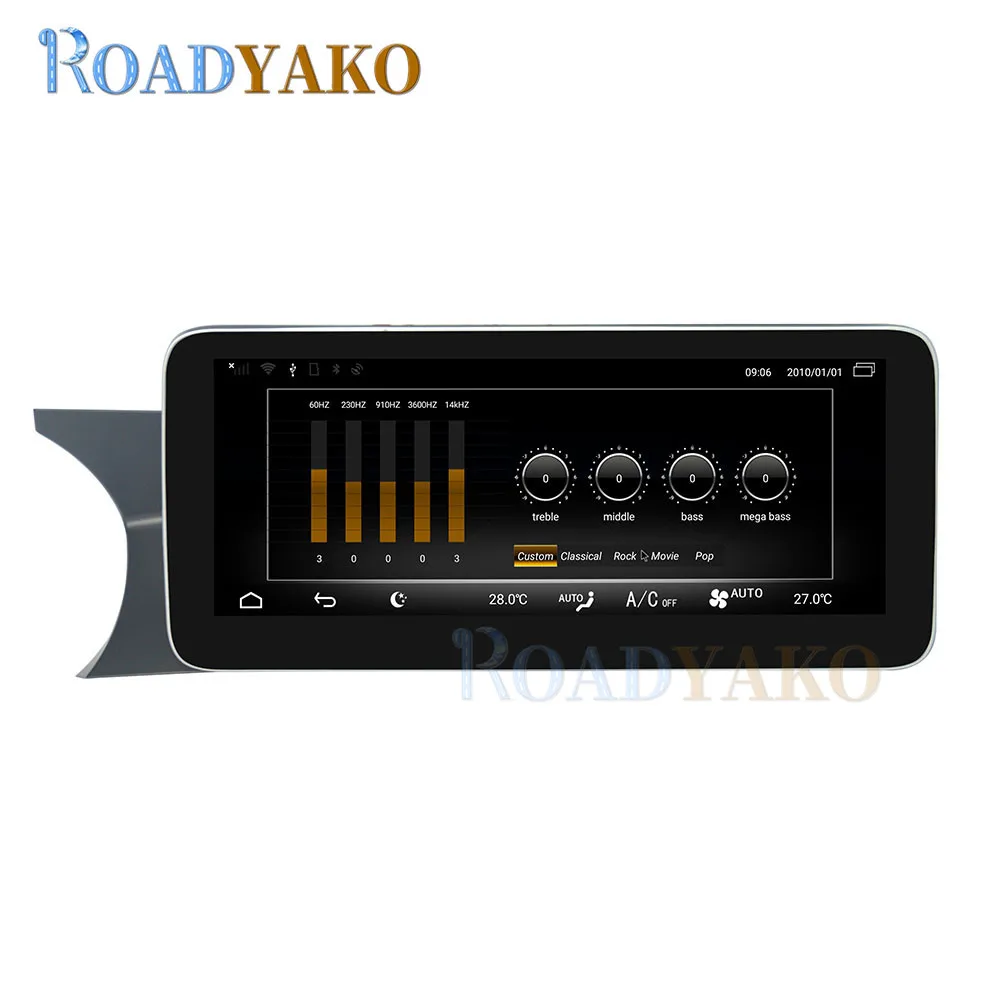 

10.25inch Car Radio Android 10.0 For Mecerdes Benz C W204 2011-2014 Stereo Auto Car Navigation GPS Video player 2 Din Autoradio