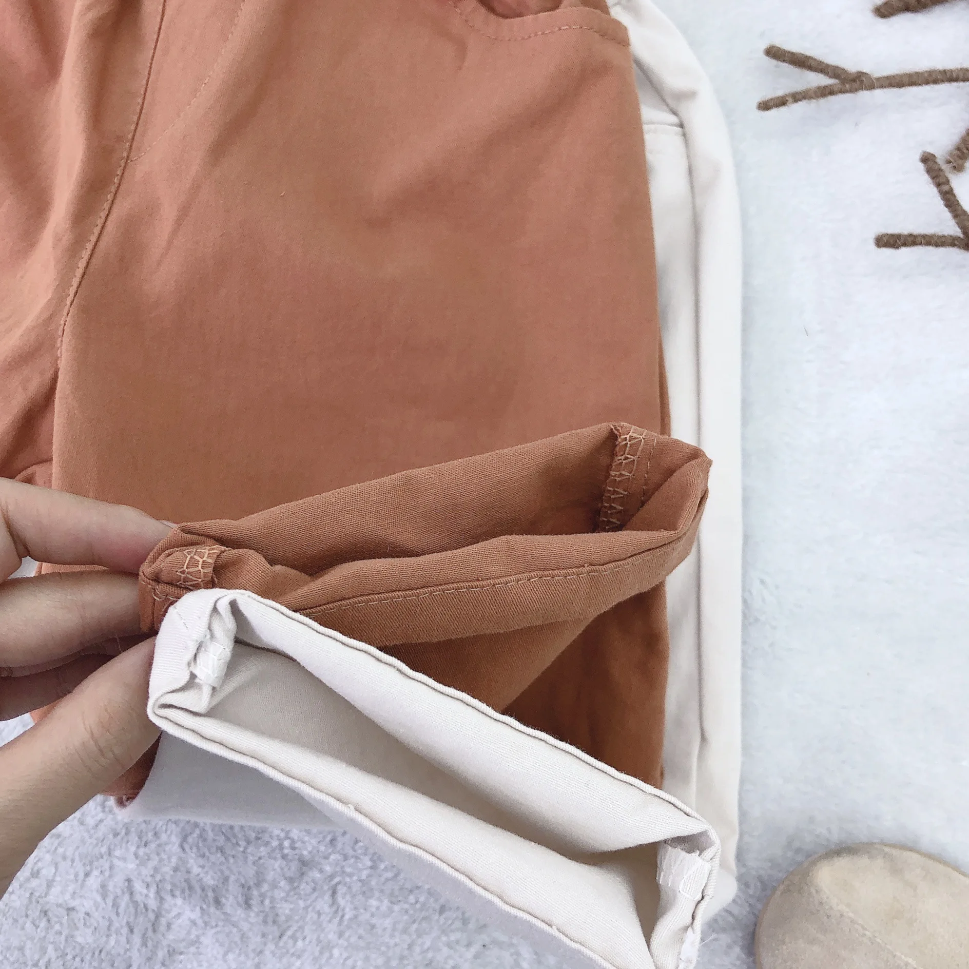 Весна 2022 детские хлопчатобумажные повседневные свободные штаны в Корейском