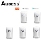 Мини-датчик движения Aubess с Wi-Fi и ИК-датчиком движения