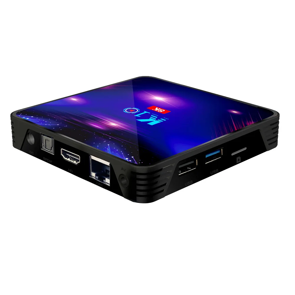 

ТВ-приставка K10 Amlogic S905X3 Smart Android 9.0, 4 Гб ОЗУ 32 Гб 64 Гб 128 Гб ПЗУ 2,4G 5G Wi-Fi 1000M LAN Bluetooth 4K HD