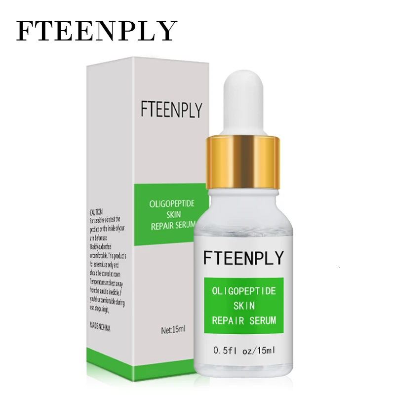 

FTEENPLY Oligopeptides Serum Hyaluronic Acne Redness Repair Treatment Acid Anti-Wrinkle Anti-Aging Moisturize Facial Skin Care