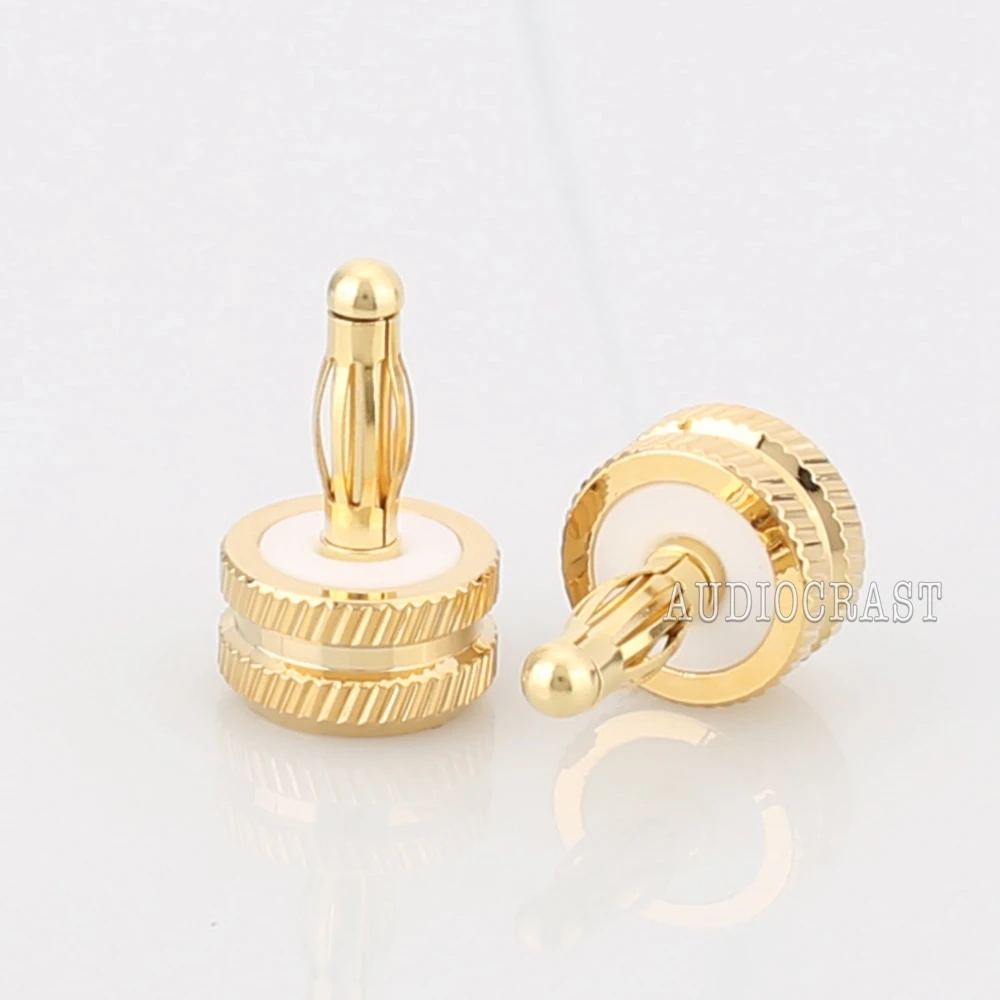 2x шумоподавляющая крышка s Gold cap усилитель динамика Клеммная клемма