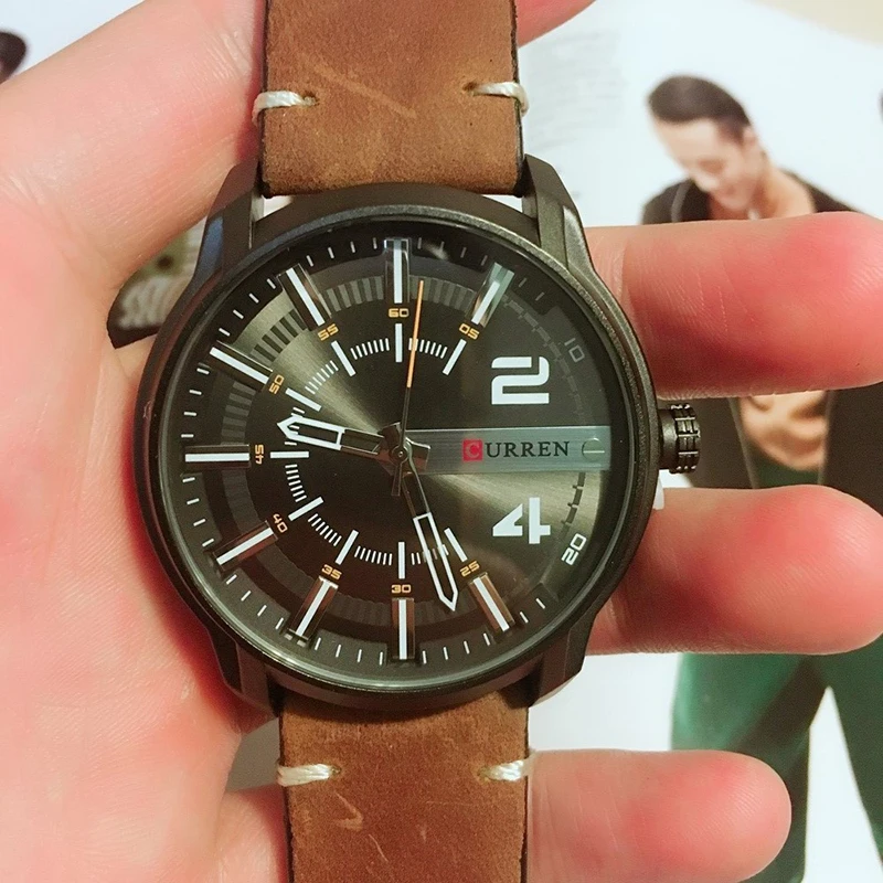 

CURREN Quartz Watches Men Casual Man's Wristwatches Reloj Hombre