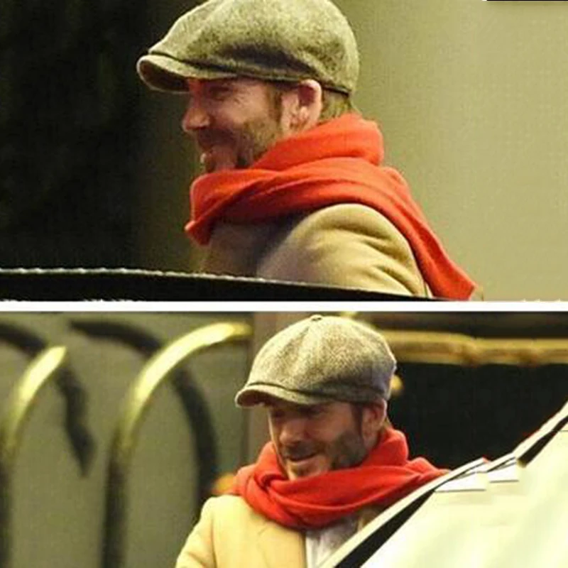 

Мужские Британский Стиль Восьмиугольные Шляпы Зимняя шерстяная одежда шляпа Гэтсби Кепка шляпа для гольфа и вождения; Осенняя женская обувь на плоской подошве такси с закруглёнными краями и пуговицей сверху шапки BLM92