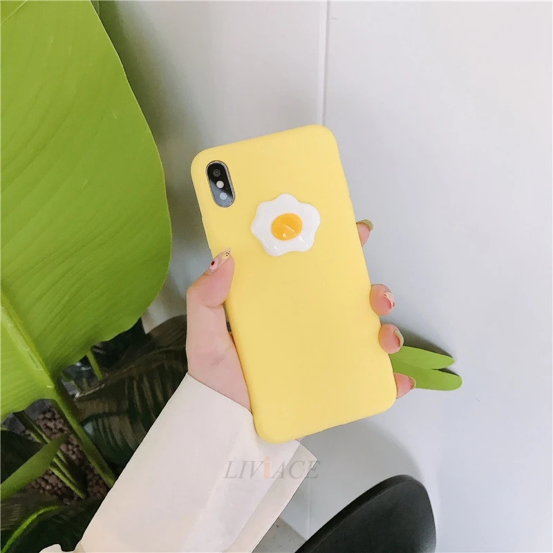 Забавный силиконовый чехол для телефона с 3D яйцом samsung galaxy s10 e plus 5g s10e s9 s8 s7 s6 edge note