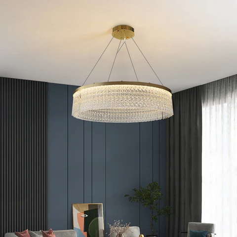 Художественный дизайн, стеклянная люстра, современное освещение для гостиной, 220 В переменного тока, в, люстра для столовой, декор для спальни Plafondlamp