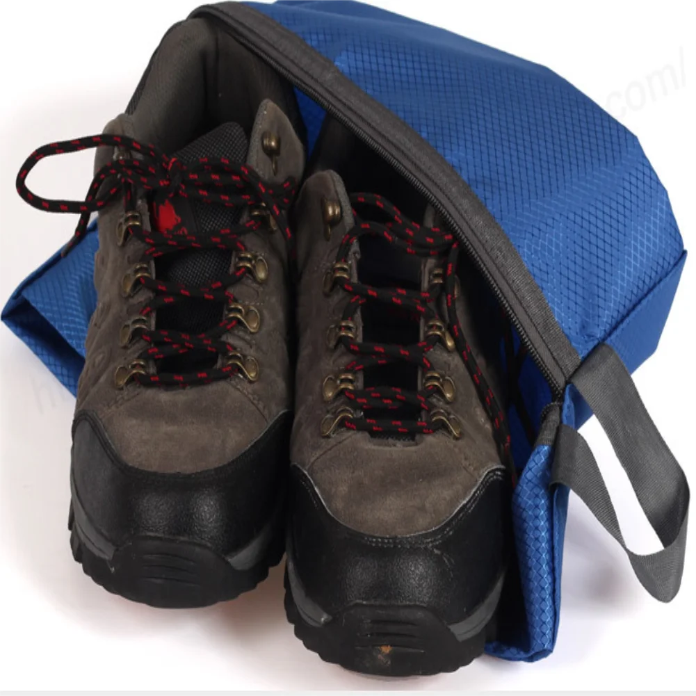 

Multi-colored Portable Waterproof Portable Travel Shoe Bag Zip View Window Pouch Storage Waterproof Organizer