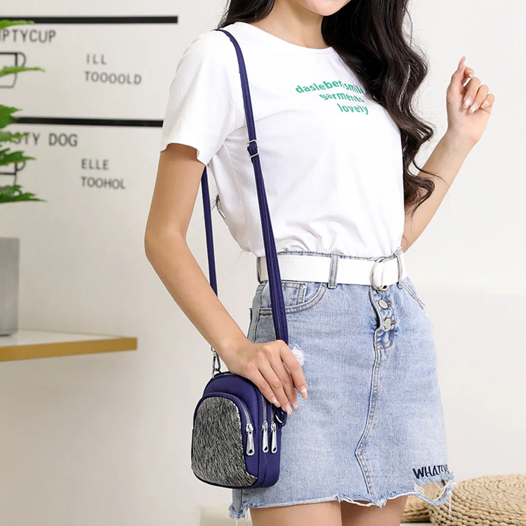 Нейлоновая сумка на плечо Женская Высококачественная Сумочка женская брендовая