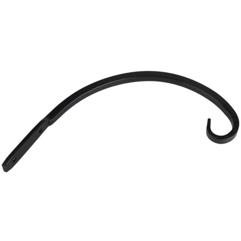 

JEYL Garden Flower Basket Hanging Basket Bracket Outdoor Indoor Wall Mount Chain Type Planting Basket Hook (8 1/2Inch)